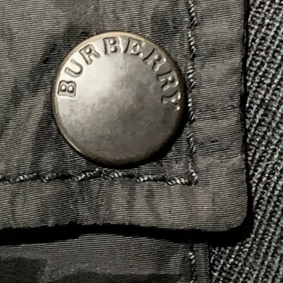 BURBERRY VIntagey- Wool Straight Leg Cargo Pants - Picture 7 of 9